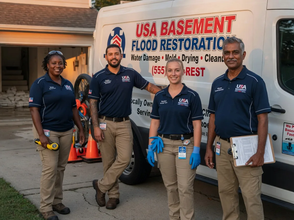 Basement Flood Cleanup company in Wood, PA